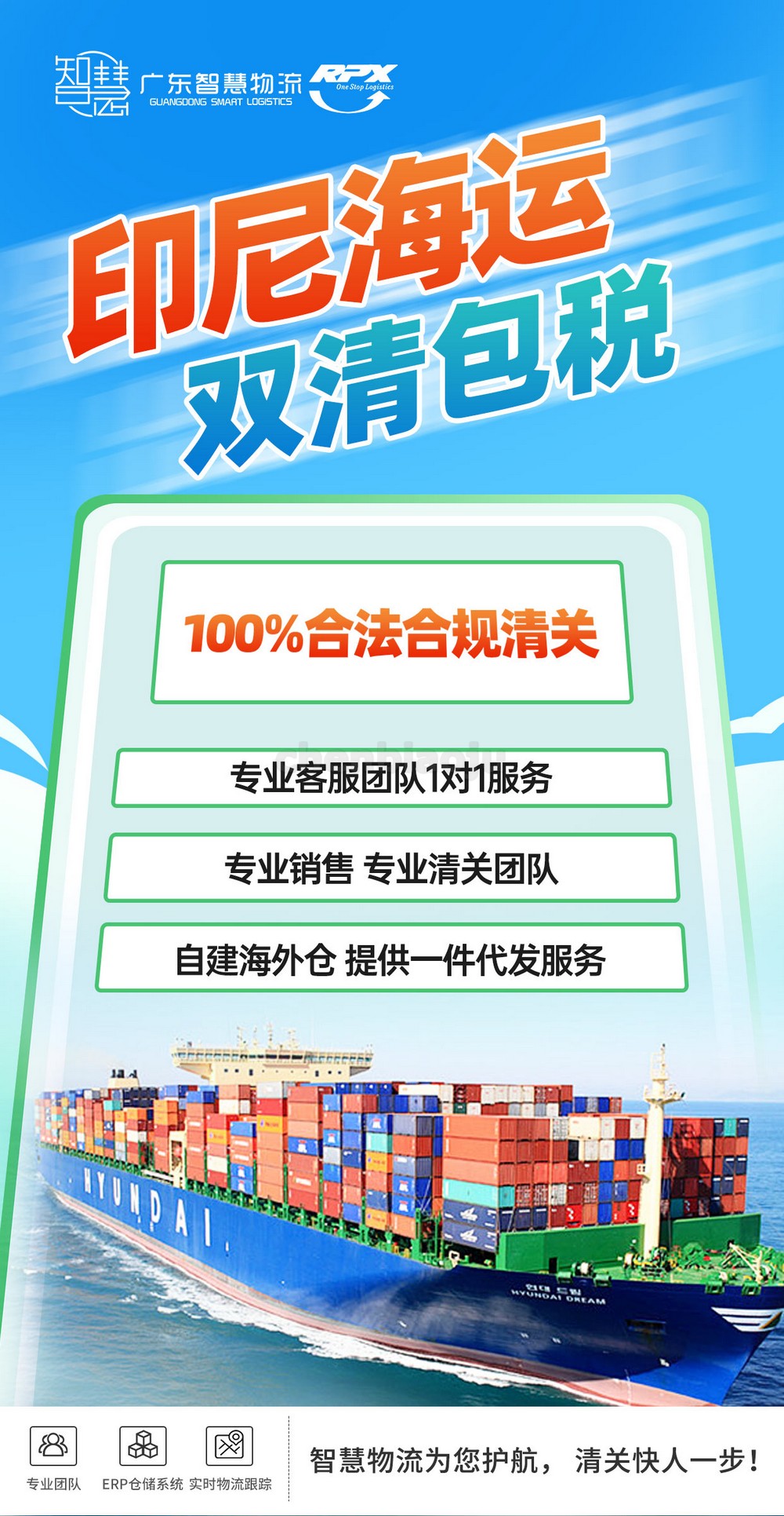 家居用品批量发印尼，拼柜省运费省心清关